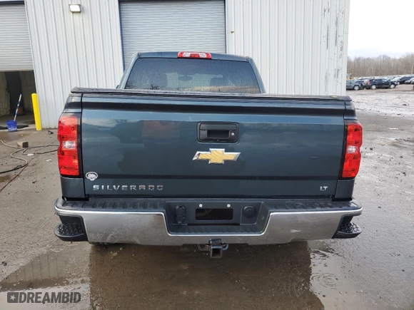 2017 Chevrolet Silverado 1500 LT with VIN 3GCUKREC0HG197052, listed as a Copart auction lot 50007425 with 73,312 mi miles and Salvage Title. Bid and sale history available at carsss.com. Image 6.