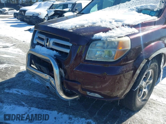 2008 Honda Pilot EX-L with VIN 5FNYF18558B033192, listed as a IAAI auction lot 41378869 with 186,709 mi miles. Bid and sale history available at carsss.com. Image 15.