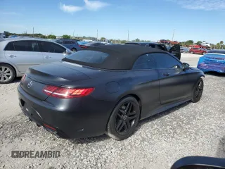 2019 Mercedes-Benz S-Class S 560 with VIN WDDXK8DB7KA040243, listed as a Copart auction lot 87392844 with 21,284 mi miles and Salvage Title. Bid and sale history available at carsss.com. Image 3.