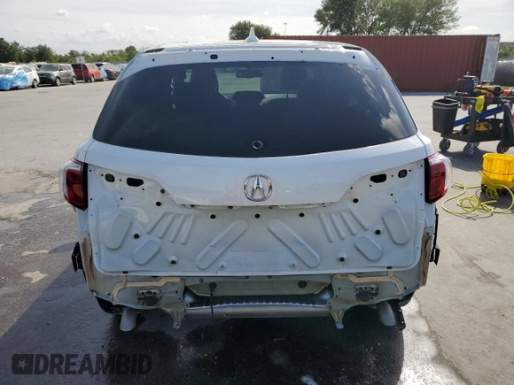 2016 Acura RDX Technology with VIN 5J8TB3H53GL003901, listed as a Copart auction lot 50952405 with 113,286 mi miles and Salvage Title. Bid and sale history available at DreamBid. Image 6.