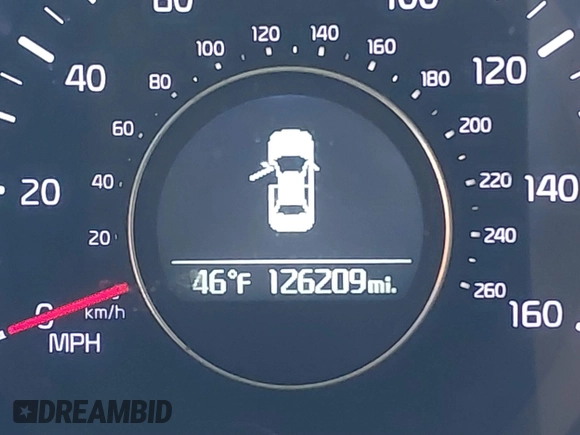 2014 Kia Optima LX with VIN 5XXGM4A71EG270298, listed as a IAAI auction lot 41839869 with 126,209 mi miles. Bid and sale history available at carsss.com. Image 15.