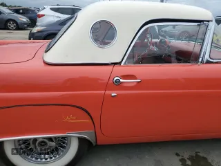 1956 Ford Thunderbird with VIN P6GH329799, listed as a Copart auction lot 74238794 with 75,811 mi miles and Salvage Title. Bid and sale history available at DreamBid. Image 12.