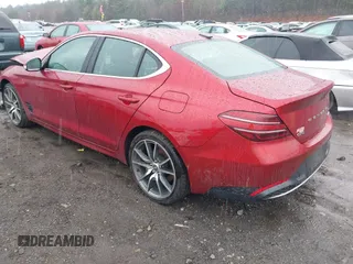 2023 Genesis G70 2.0T with VIN KMTG34TA7PU124434, listed as a IAAI auction lot 41963041 with 37,591 mi miles and . Bid and sale history available at DreamBid. Image 3.