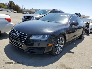 2012 Audi A7 3.0 Premium Plus with VIN WAUYGAFC4CN173773, listed as a Copart auction lot 54496733 with 139,162 mi miles and Salvage Title. Bid and sale history available at carsss.com. Image 1.