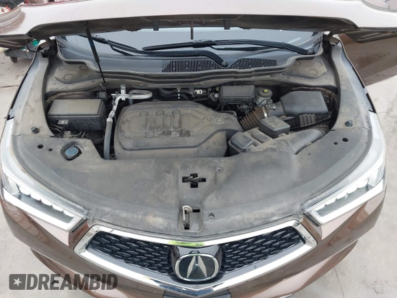 2019 Acura MDX with VIN 5J8YD4H37KL028619, listed as a IAAI auction lot 41403005 with 66,106 mi miles. Bid and sale history available at carsss.com. Image 10.