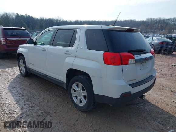 2012 GMC Terrain SLE-1 with VIN 2GKALMEK3C6336187, listed as a IAAI auction lot 41893749 with 196,652 mi miles and . Bid and sale history available at carsss.com. Image 3.