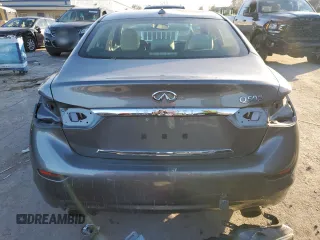 2017 Infiniti Q50 Red Sport 400 with VIN JN1FV7AP5HM851332, listed as a Copart auction lot 84598074 with Not Provided miles and Salvage Title. Bid and sale history available at DreamBid. Image 6.
