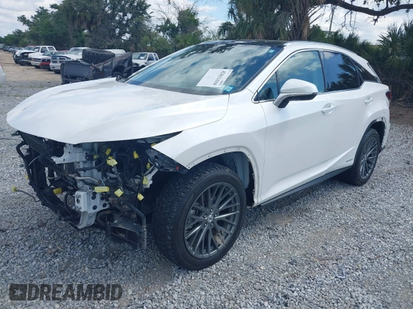 2021 Lexus RX with VIN 2T2JGMDA9MC058061, listed as a IAAI auction lot 42031419 with 40,698 mi miles. Bid and sale history available at carsss.com. Image 23.