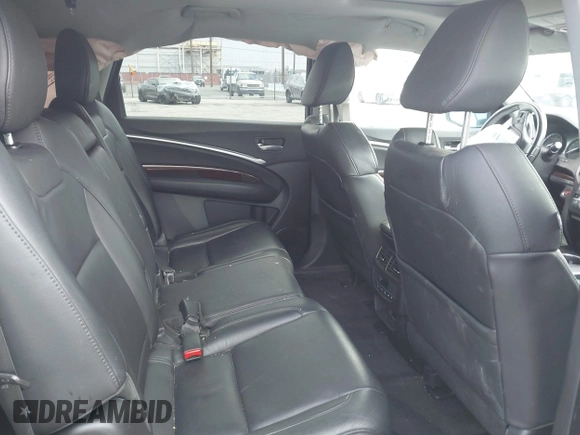 2016 Acura MDX w/Tech with VIN 5FRYD3H47GB020014, listed as a IAAI auction lot 41931725 with 121,520 mi miles. Bid and sale history available at carsss.com. Image 8.