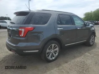 2018 Ford Explorer Limited z VIN 1FM5K8F85JGA20325, wystawiony jako Copart lot #56570065 z przebiegiem 134 860 mil mil oraz Szkoda całkowita • Salvage title. Historia ofert i sprzedaży dostępna na DreamBid. Obrazek 3.