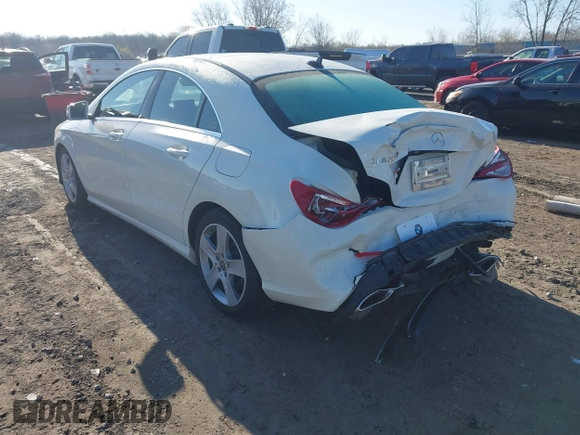 2018 Mercedes-Benz CLA 250 with VIN WDDSJ4GB8JN614616, listed as a IAAI auction lot 42059733 with 69,069 mi miles and . Bid and sale history available at DreamBid. Image 3.