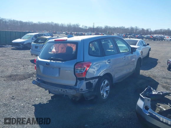 2016 Subaru Forester 2.5i with VIN JF2SJAAC8GH475641, listed as a IAAI auction lot 41894563 with 91,172 mi miles and . Bid and sale history available at DreamBid. Image 4.