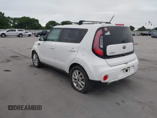 2018 Kia Soul + with VIN KNDJP3A53J7898937, listed as a IAAI auction lot 42032201 with 107,750 mi miles. Bid and sale history available at carsss.com. Image 3.