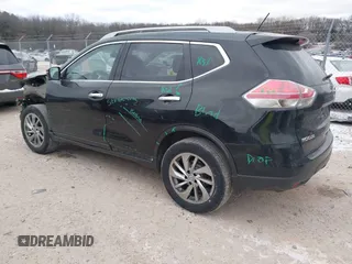 2015 Nissan Rogue SV with VIN 5N1AT2MV0FC768321, listed as a IAAI auction lot 41347423 with 138,960 mi miles. Bid and sale history available at carsss.com. Image 3.