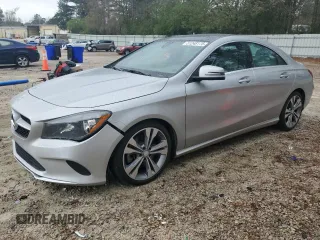 2017 Mercedes-Benz CLA with VIN WDDSJ4EB5HN430750, listed as a Copart auction lot 51248175 with 89,981 mi miles and Salvage Title. Bid and sale history available at carsss.com. Image 1.