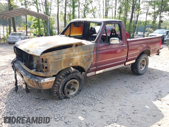 1996 Ford F-150 with VIN 1FTEF14N1TLA06585, listed as a IAAI auction lot 42393211 with Not provided miles and . Bid and sale history available at DreamBid. Image 2.