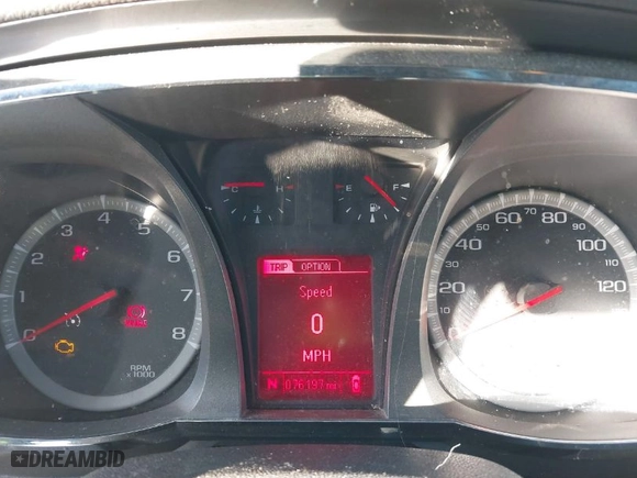 2015 GMC Terrain SLE with VIN 2GKALREK0F6421487, listed as a IAAI auction lot 41005391 with 76,197 mi miles. Bid and sale history available at carsss.com. Image 7.