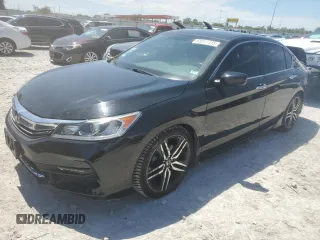 2016 Honda Accord Sport с VIN 1HGCR2F54GA242085, выставлен на аукционе Copart как лот 58041315 с пробегом 102 121 миль миль и Списание • Salvage title. История ставок и продаж доступна на DreamBid. Изображение 1.