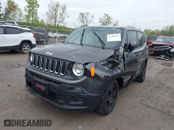 2018 Jeep Renegade Sport z VIN ZACCJBAB9JPJ70730, wystawiony jako IAAI lot #42204939 z przebiegiem 112 789 mil mil oraz . Historia ofert i sprzedaży dostępna na DreamBid. Obrazek 16.