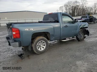 2011 Chevrolet Silverado 1500 Work Truck with VIN 1GCNKPEX5BZ251738, listed as a Copart auction lot 45483975 with 128,570 mi miles and Salvage Title. Bid and sale history available at carsss.com. Image 3.