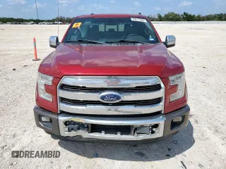 2016 Ford F-150 XL with VIN 1FTEW1CG6GFD19235, listed as a Copart auction lot 59817695 with 154,176 mi miles and Salvage title. Bid and sale history available at DreamBid. Image 5.