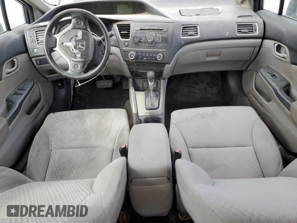 2014 Honda Civic LX with VIN 19XFB2F5XEE028471, listed as a Copart auction lot 55584105 with Not Provided miles and Clean Title. Bid and sale history available at DreamBid. Image 8.