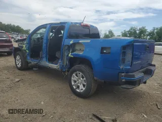 2021 Chevrolet Colorado 4WD LT with VIN 1GCGTCEN0M1298786, listed as a Copart auction lot 57600825 with 38,337 mi miles and Salvage title. Bid and sale history available at DreamBid. Image 2.