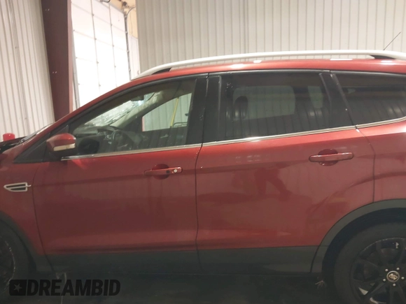 2014 Ford Escape Titanium with VIN 1FMCU9J90EUB01280, listed as a IAAI auction lot 41630208 with Not Provided miles. Bid and sale history available at carsss.com. Image 14.