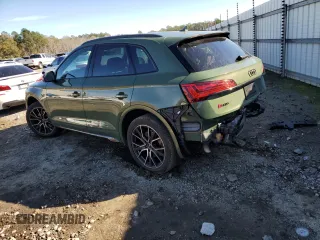 2022 Audi SQ5 Premium Plus with VIN WA1B4AFY4N2024744, listed as a Copart auction lot 80231883 with 32,210 mi miles and . Bid and sale history available at DreamBid. Image 2.