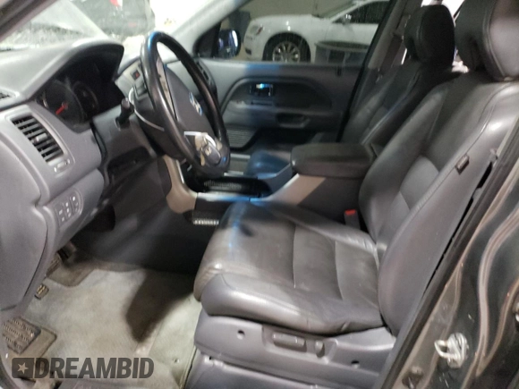 2007 Honda Pilot EX-L with VIN 5FNYF28727B031311, listed as a Copart auction lot 45973705 with 211,530 mi miles and Salvage Title. Bid and sale history available at DreamBid. Image 7.