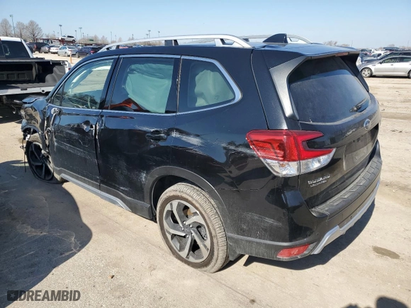 2022 Subaru Forester Touring with VIN JF2SKARC9NH529897, listed as a Copart auction lot 68117264 with 33,469 mi miles and Salvage Title. Bid and sale history available at carsss.com. Image 2.