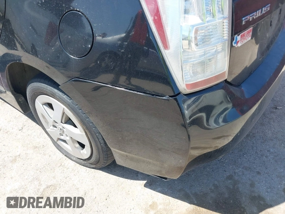 2011 Toyota Prius I with VIN JTDKN3DU1B1402339, listed as a IAAI auction lot 42000051 with 226,974 mi miles. Bid and sale history available at carsss.com. Image 17.