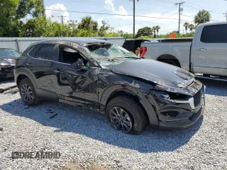 2024 Mazda CX-30 S with VIN 3MVDMBAM6RM703369, listed as a Copart auction lot 58508225 with 10,253 mi miles and Non repairable. Bid and sale history available at DreamBid. Image 4.
