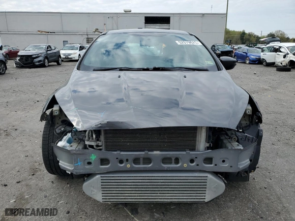 2017 Ford Focus ST with VIN 1FADP3L93HL309681, listed as a Copart auction lot 52079625 with 104,851 mi miles and Salvage Title. Bid and sale history available at carsss.com. Image 5.