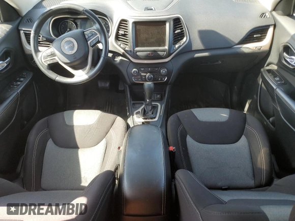 2014 Jeep Cherokee Latitude with VIN 1C4PJLCB2EW245753, listed as a Copart auction lot 49452985 with 106,240 mi miles and Salvage Title. Bid and sale history available at carsss.com. Image 8.