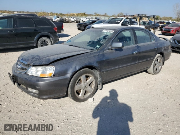 2003 Acura TL Type S w/Navigation System with VIN 19UUA56923A009803, listed as a Copart auction lot 77413104 with 168,286 mi miles and Clean Title. Bid and sale history available at carsss.com. Image 1.