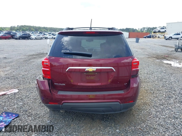 2017 Chevrolet Equinox LT with VIN 2GNALCEK4H1594316, listed as a IAAI auction lot 41961606 with 57,240 mi miles. Bid and sale history available at carsss.com. Image 16.