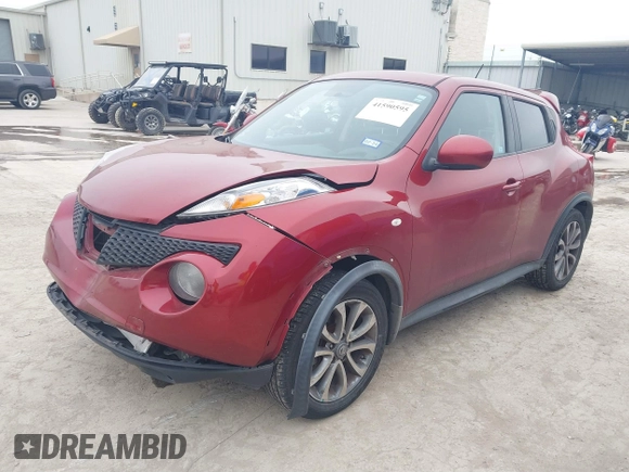 2012 Nissan Juke SL with VIN JN8AF5MVXCT124578, listed as a IAAI auction lot 41590595 with 95,244 mi miles. Bid and sale history available at carsss.com. Image 2.