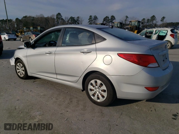 2016 Hyundai Accent SE with VIN KMHCT4AE0GU982889, listed as a Copart auction lot 40371703 with 112,550 mi miles. Bid and sale history available at carsss.com. Image 2.