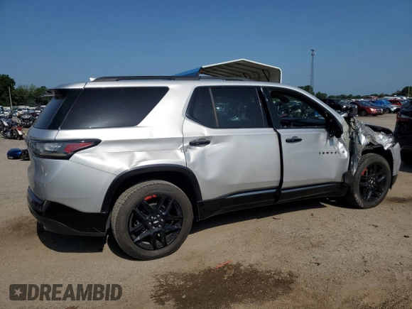 2019 Chevrolet Traverse Premier with VIN 1GNERKKW3KJ254198, listed as a Copart auction lot 64547974 with 75,348 mi miles and Salvage Title. Bid and sale history available at carsss.com. Image 3.