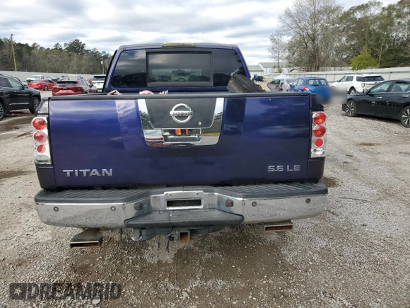 2007 Nissan Titan XE with VIN 1N6BA07A37N216827, listed as a Copart auction lot 86547314 with 139,116 mi miles and Salvage Title. Bid and sale history available at carsss.com. Image 6.