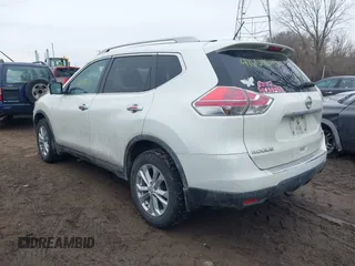 2016 Nissan Rogue SL with VIN 5N1AT2MV8GC810347, listed as a IAAI auction lot 41654575 with 102,662 mi miles and . Bid and sale history available at DreamBid. Image 3.
