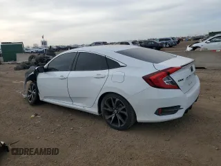 2021 Honda Civic Sport with VIN 2HGFC2F86MH543947, listed as a Copart auction lot 49189245 with Not Provided miles and Salvage Title. Bid and sale history available at DreamBid. Image 2.