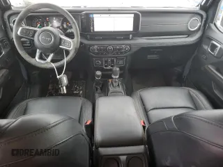 2024 Jeep Wrangler Sahara with VIN 1C4RJXP67RW229289, listed as a Copart auction lot 45551245 with 17,190 mi miles and Clean Title. Bid and sale history available at DreamBid. Image 8.