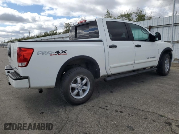 2011 Nissan Titan SL with VIN 1N6AA0EC7BN326725, listed as a Copart auction lot 47419885 with 173,116 mi miles and Clean Title. Bid and sale history available at carsss.com. Image 3.
