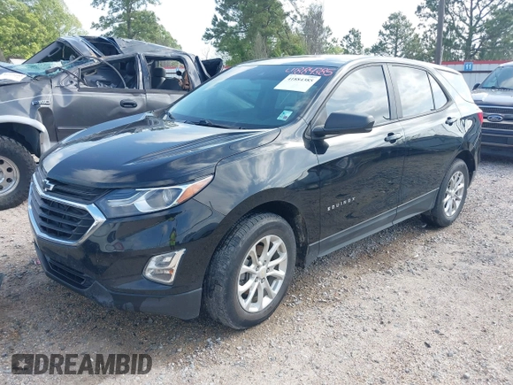 2020 Chevrolet Equinox LS with VIN 2GNAXHEV2L6266335, listed as a IAAI auction lot 41884385 with 85,441 mi miles. Bid and sale history available at carsss.com. Image 17.