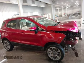 2019 Ford EcoSport Titanium with VIN MAJ6S3KL0KC310265, listed as a IAAI auction lot 41390172 with 93,731 mi miles and . Bid and sale history available at DreamBid. Image 14.