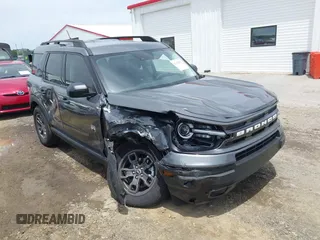 2024 Ford Bronco Sport Big Bend with VIN 3FMCR9B67RRE39777, listed as a IAAI auction lot 42336351 with 30,509 mi miles and . Bid and sale history available at DreamBid. Image 1.
