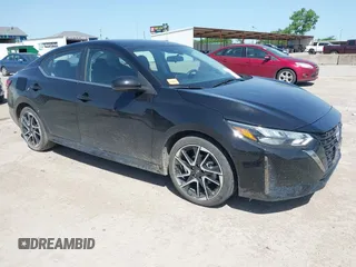2024 Nissan Sentra SR with VIN 3N1AB8DV7RY385727, listed as a IAAI auction lot 42310096 with 9,286 mi miles and . Bid and sale history available at DreamBid. Image 1.