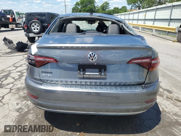 2019 Volkswagen Jetta SEL with VIN 3VWE57BU1KM233527, listed as a Copart auction lot 58369005 with 108,544 mi miles and Salvage title. Bid and sale history available at DreamBid. Image 6.